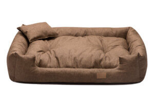 Legowisko dla psa biszkoptowe FLAX