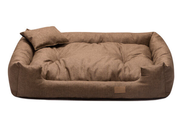 Legowisko dla psa biszkoptowe FLAX