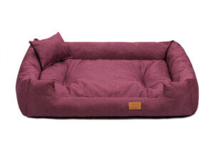 Legowisko dla psa śliwkowe FLAX