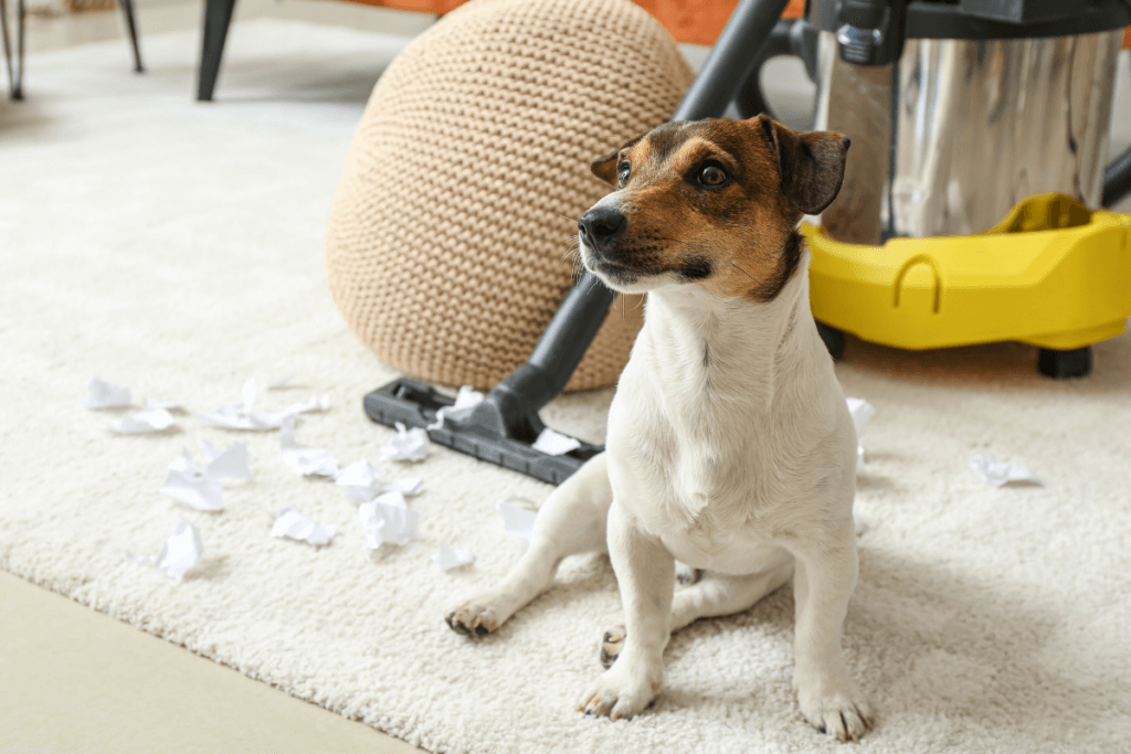 czyszczenie legowiska dla psa